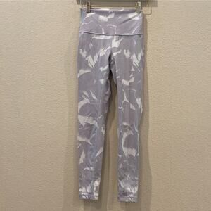 Lululemon Wunder Under High-Rise Tight Leggings Flower Pop Size 4